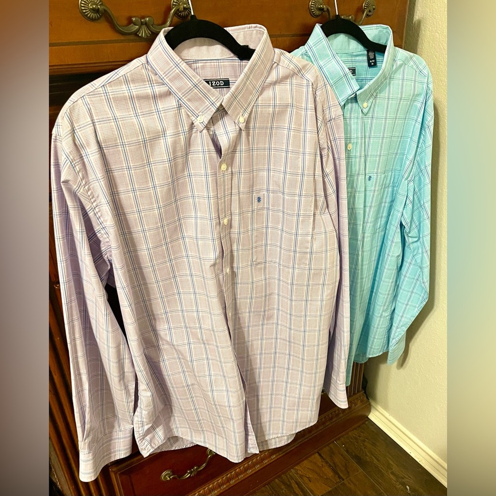 Izod long sleeve shirts